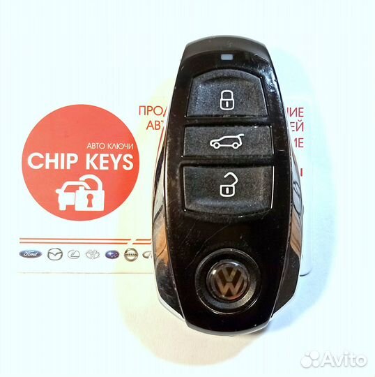 Smart ключ зажигания Volkswagen Touareg / Keyless