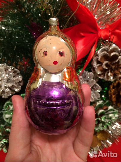 Елочные игрушки СССР