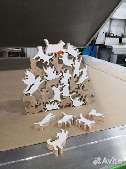 Деревянные пазлы Балансир