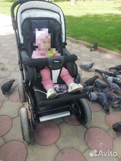 Детская коляска 2 в 1