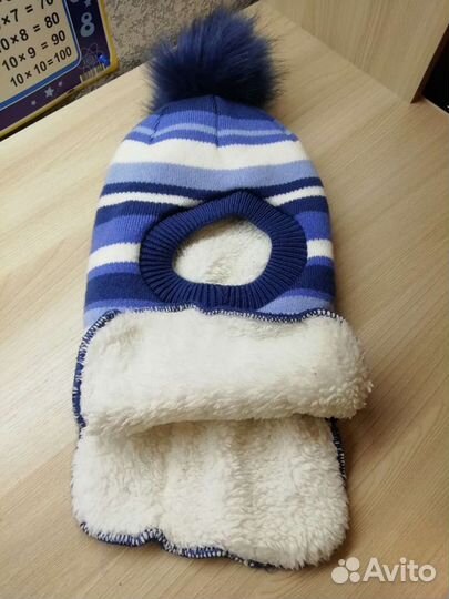 Шапка шлем детская