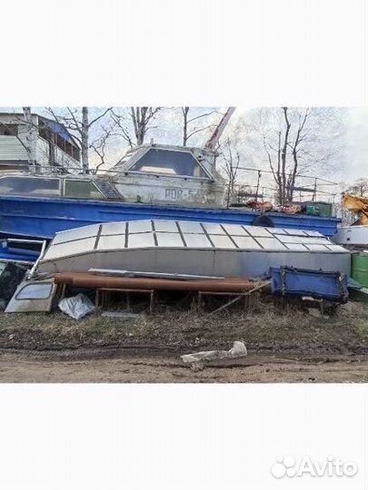 Продам алюминиевую лодку под водомёт