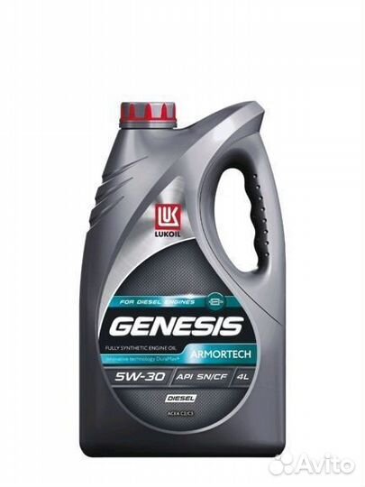 Моторное масло lukoil genesis armortech FD JP 5W30