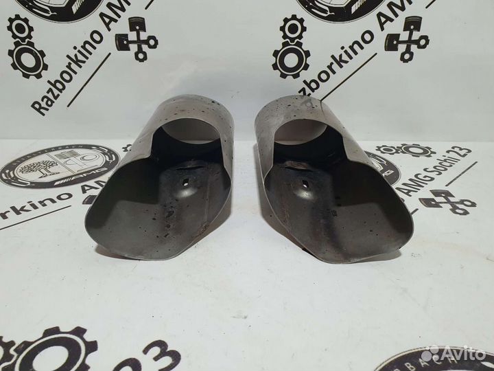 Насадки глушителя комплект для Mercedes W219