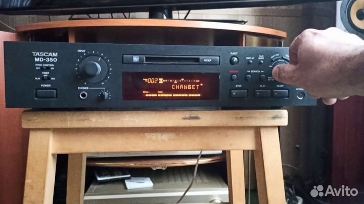 MD дека Tascam MD-350