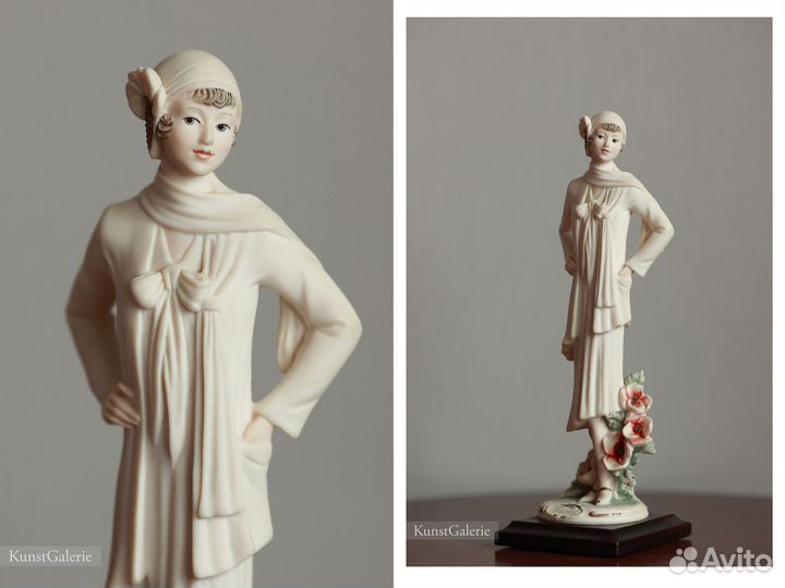 Джузеппе Армани Леди Poppy Каподимонте статуэтка