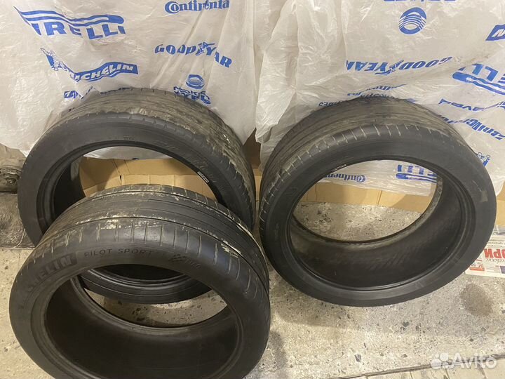 Michelin Pilot Sport 3 255/40 R19 и 235/40 R19 ZR