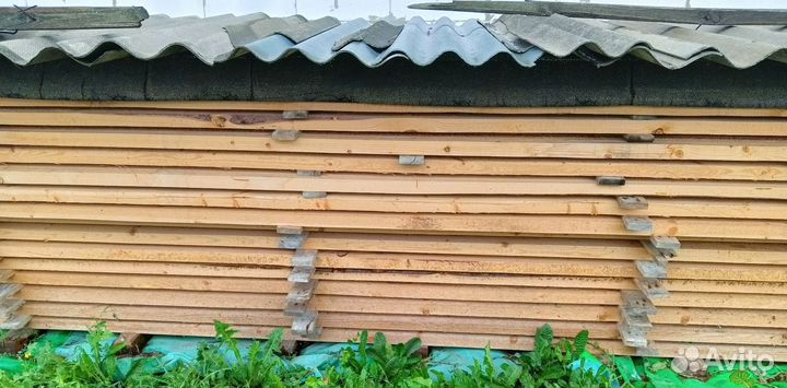 Доска обрезная 45х150х6000