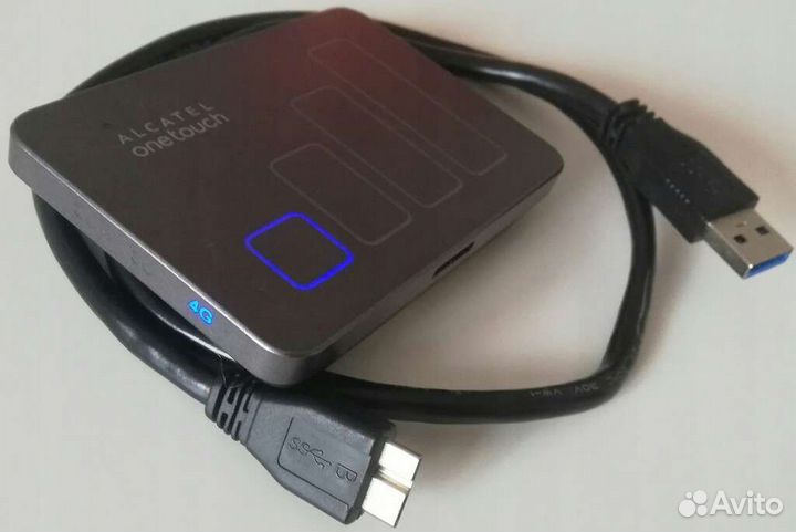 Карманный модем Cat.6 Alcatel Y900NB любые сим