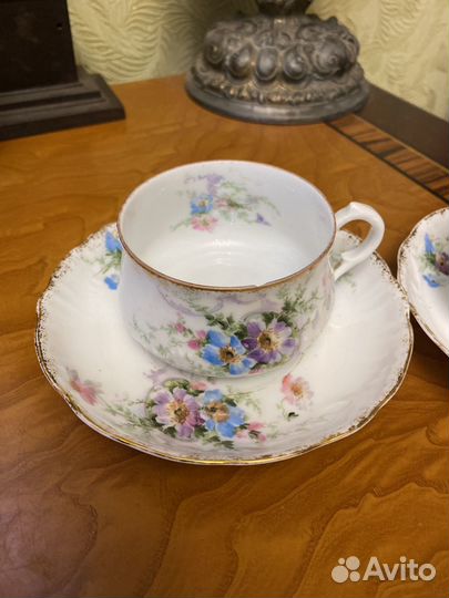 Чайные пары Гарднер 19 век