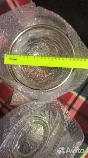 Хрустальная ваза, конфетница, салатница