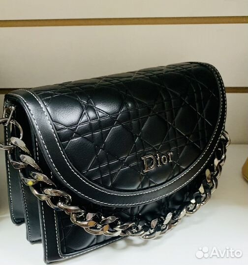 Сумка женская кожаная cristian dior