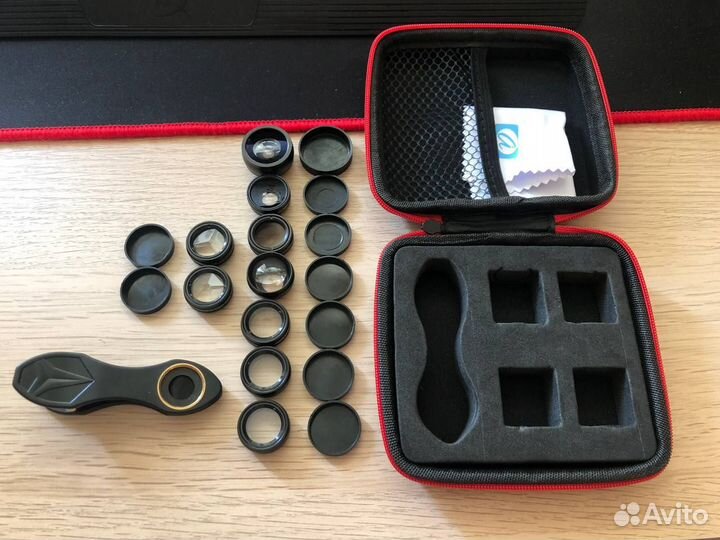 Набор линз для смартфона 9 штук