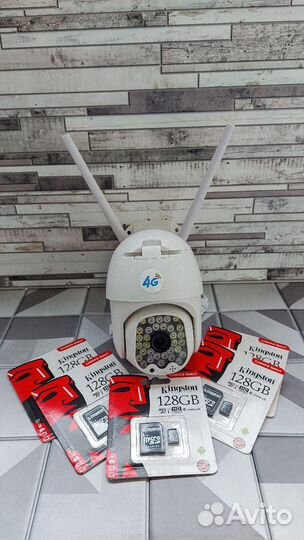 4G Камера наблюдения с сим-картой, видеонаблюдение