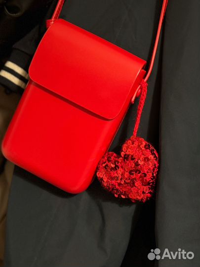 Брелок обвес на сумку вязаный