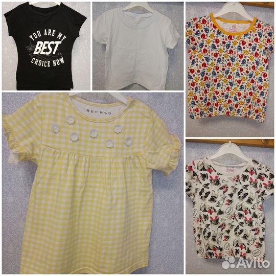 Пакет вещей на девочку 98-104-110