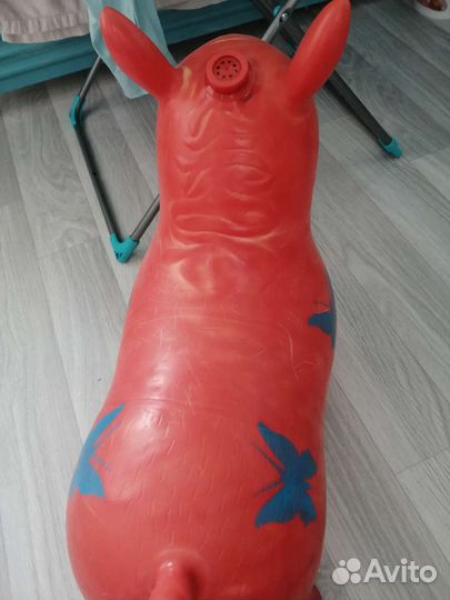 Резиновый ослик