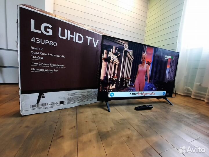 Телевизор Lg SMART tv 43 8я серия