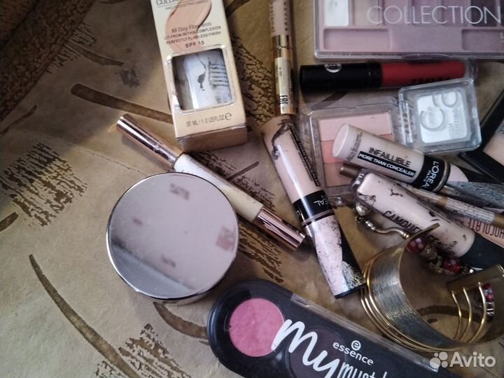 Набор косметики пакетом бу