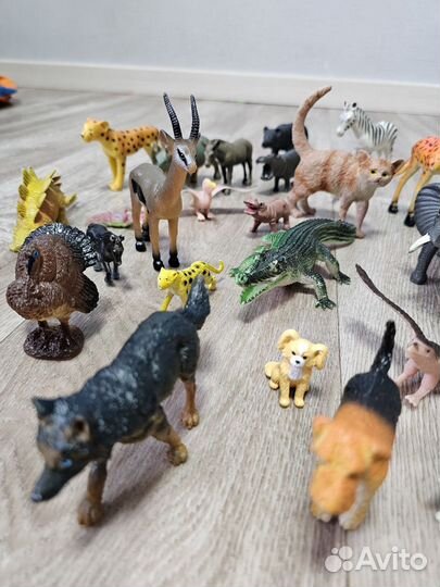 Коллекция животных и птиц для детского развития