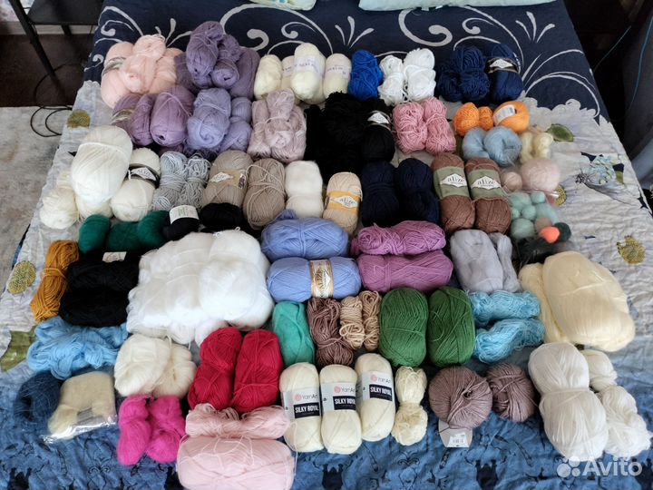 Пряжа пакетом