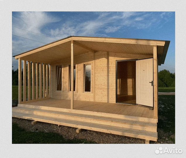 Бытовка 7х2,3 утепленная большая