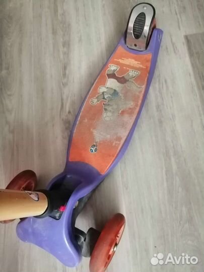 Самокат детский трехколесный бу