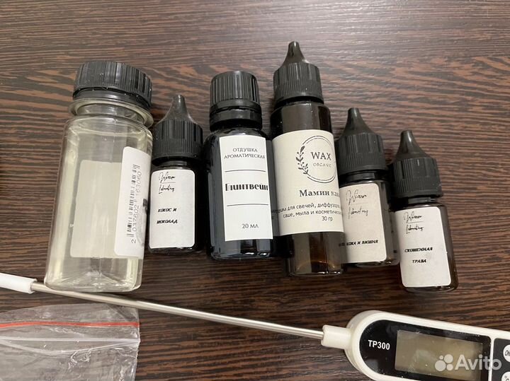 Соевый воск для свечей и доп оборудование