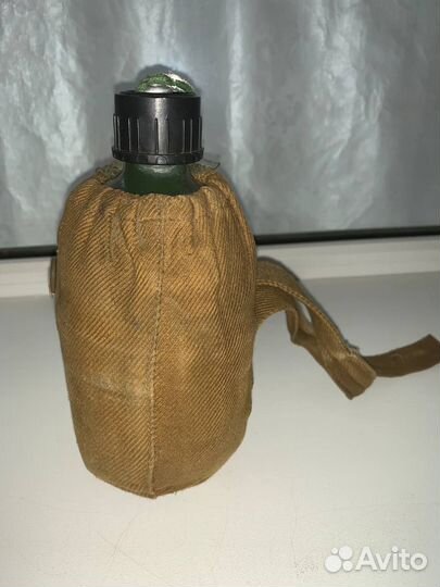 Фляга армейская с чехлом