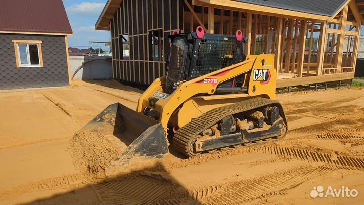 Услуги гусеничного минипогрузчика, bobcat, бобкэт