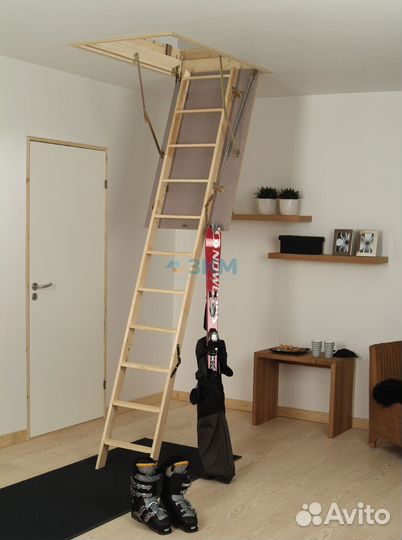 Чердачная лестница утепленная