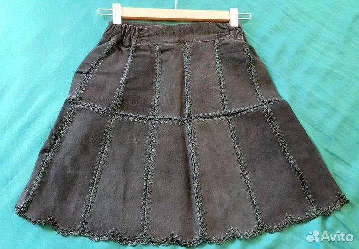 Юбка кожаная 38рр