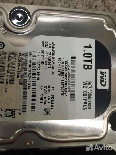 Жесткий диск Mac Pro 1Tb WD Black 3.5 и 2.5