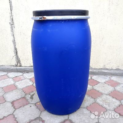 Бочка пластиковая 227 л. Б/У