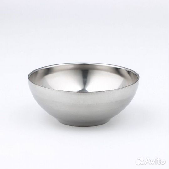 Миска из нержавеющей стали с двойными стенками «Тр