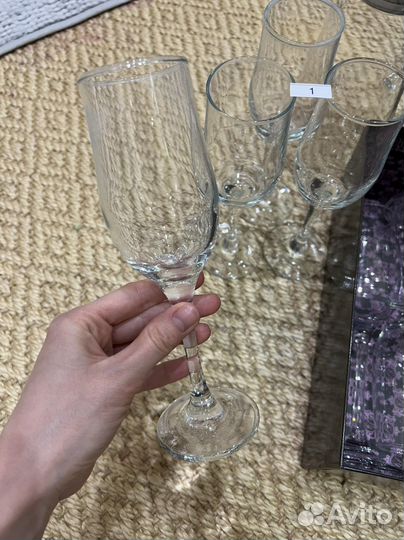 Посуда бокалы фужеры чайник стаканы