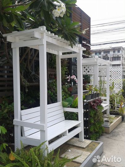 Садовая мебель, пергола, мебель для террасы