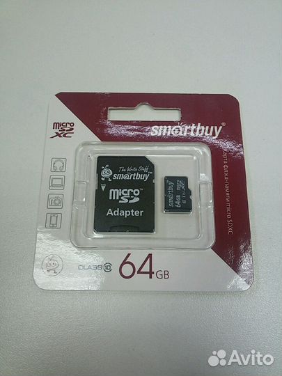 Micro-SD флешки 4/8/16/32/64/128/256 Гб (class 10)