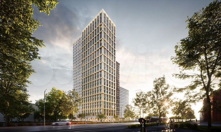 2-к. квартира, 69,2 м², 23/28 эт.