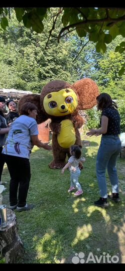 Чебурашка поздравление + игрушка