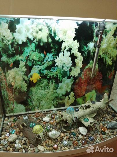 Аквариум с тумбой 170 литров