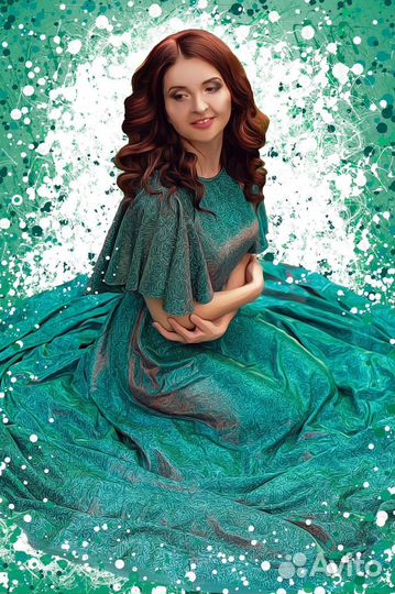 Картина печать на холсте