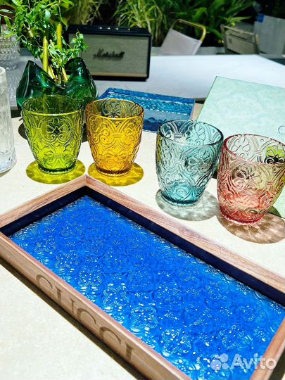 Набор стаканов Gucci