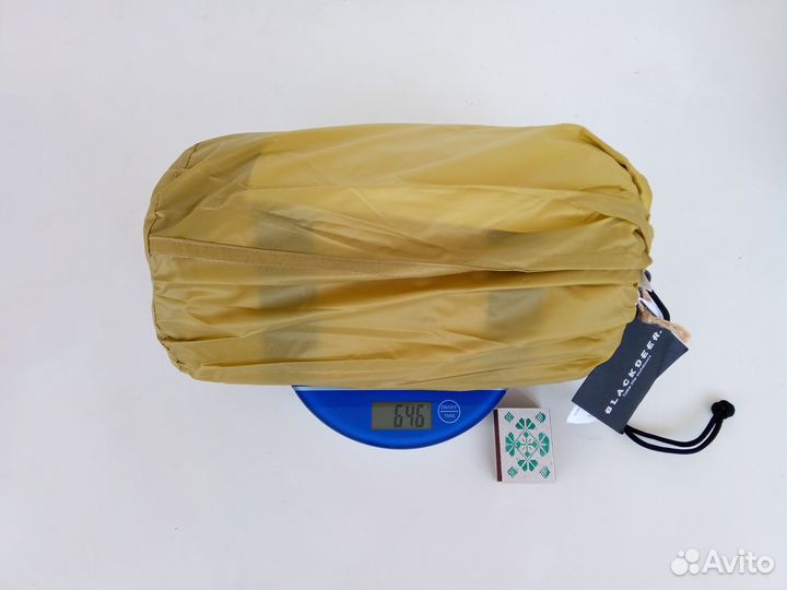 Новый надувной коврик Blackdeer утеплителем 183см