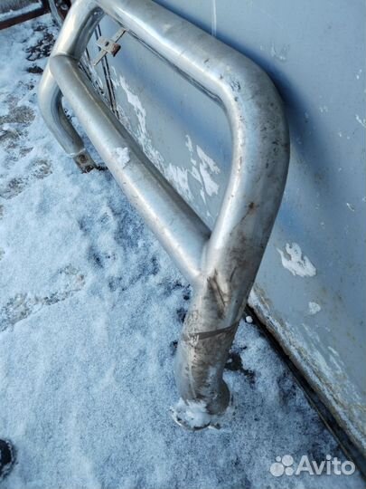 Кенгурятник на mitsubishi pajero