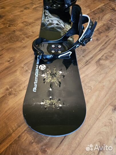 Сноуборд Burton AIR с креплением и ботинками