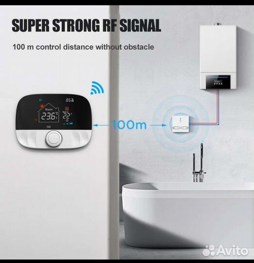 Беспроводной терморегулятор с WiFi