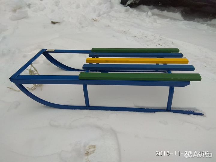 Санки новые