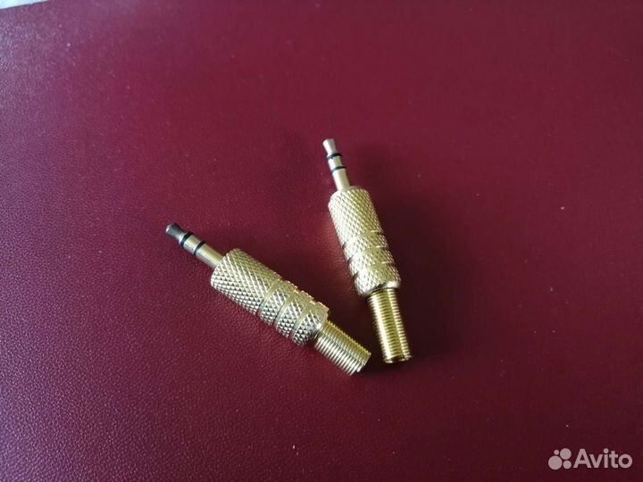 Разъем аудио 3.5 мм штекер стерео металл