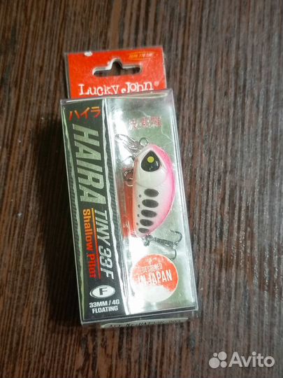 Воблер Lucky John Haira Tiny 33F Shallow Рilot/203
